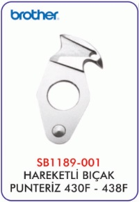 BROTHER PUNTERİZ KOT 430D HAREKETLİ BIÇAK SB1189-001